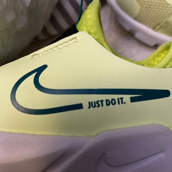 Nike Baby Toddler Summer Lime Green Slip On Flex Runners Sneakers - Picture 8 of 16